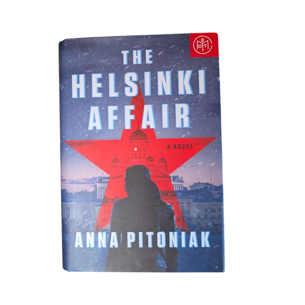 The Helsinki Affair Novel By Anna Pitoniak Hardback Blue & Silver